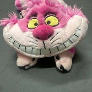 Disney Pink and Light Pink Cheshire Cat Plush - Smiling Collectible